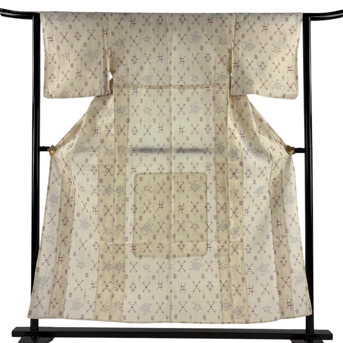 紬 身丈158.5cm 裄丈62.5cm 正絹 秀品 【中古】 紬 身丈156.5cm 裄丈65.5cm 正絹 秀品 【中古】の通販 by バイセル