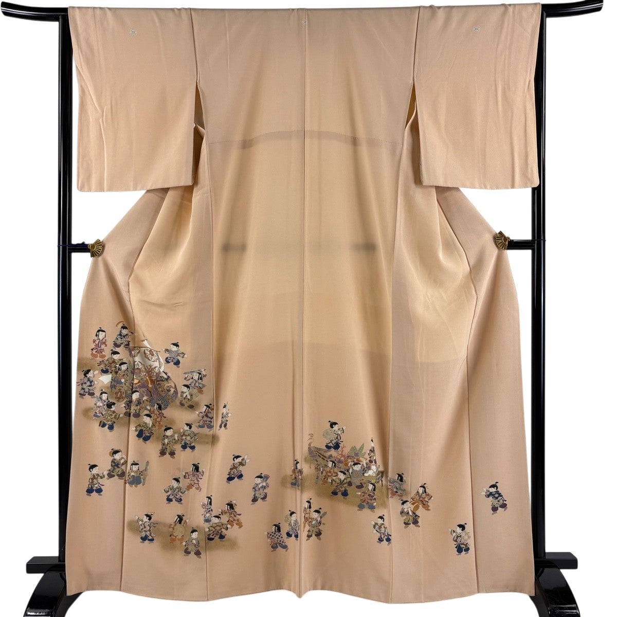 振袖 身丈162.5cm 裄丈68cm 正絹 美品 秀品 【中古】 小紋 身丈162.5