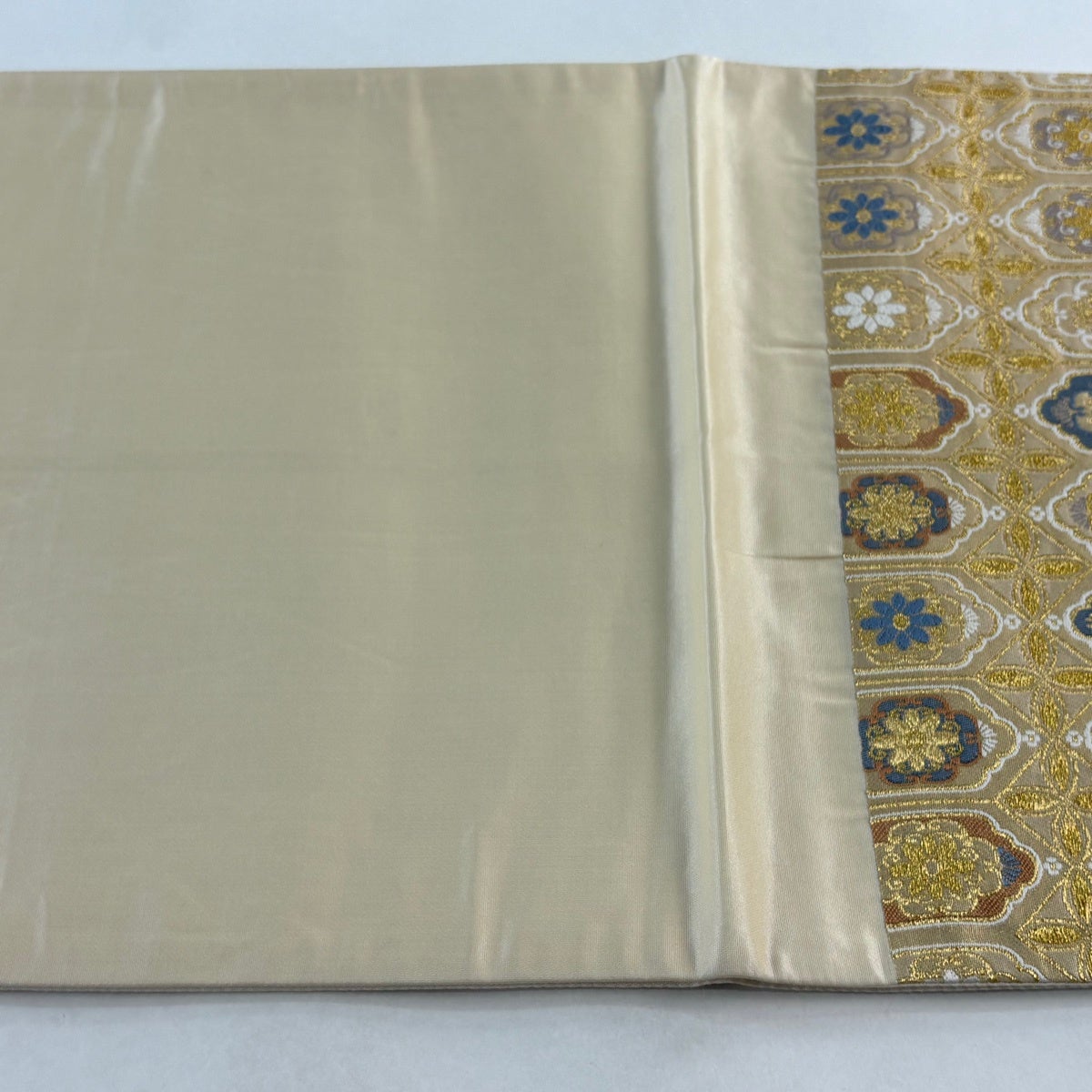 袋帯 秀品 華文 金糸 箔 金色 六通 正絹｜中古・古着・リサイクル着物