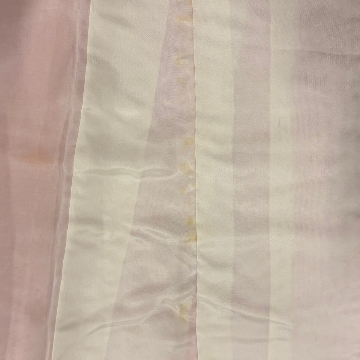 色無地 身丈157cm 裄丈62cm S 袷 地紋 ピンク 正絹 優品 一つ紋｜中古