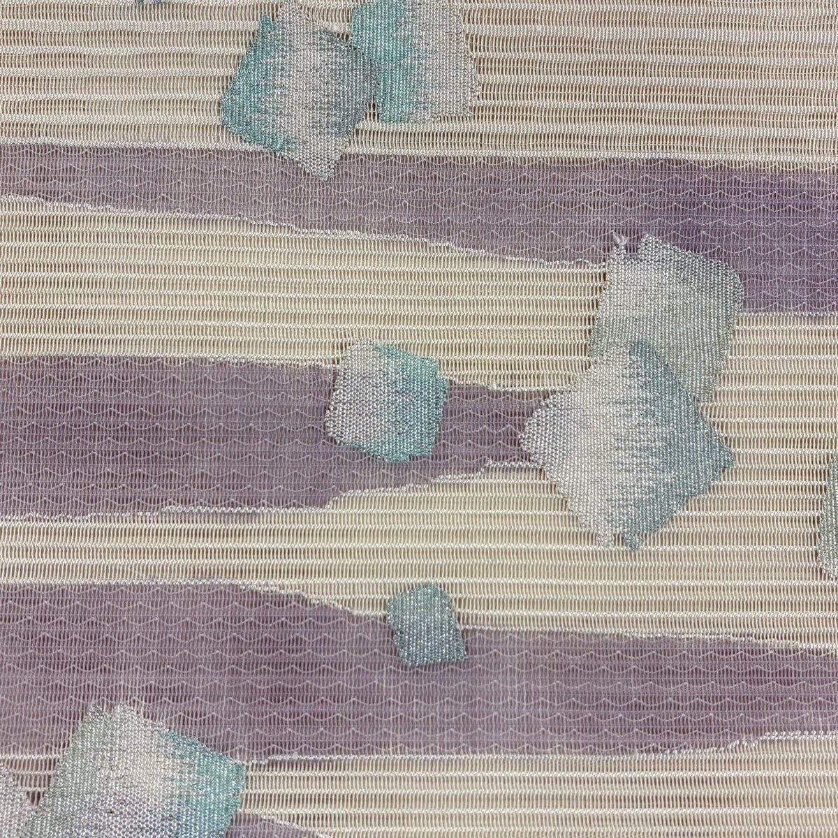 名古屋帯 秀品 松葉仕立て 八寸名古屋帯 夏帯 絽 トンネル仕立て 破れ