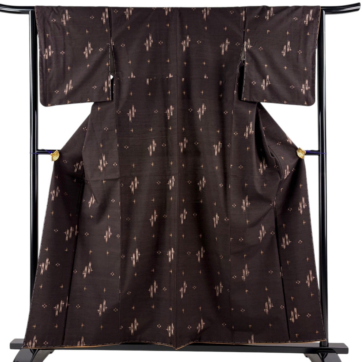 【美品】 紬 身丈155.5cm 裄丈62cm 正絹 名品 【中古】 紬 身丈155.5cm 裄丈62.5cm 正絹 秀品 【中古】の通販 by バイセル