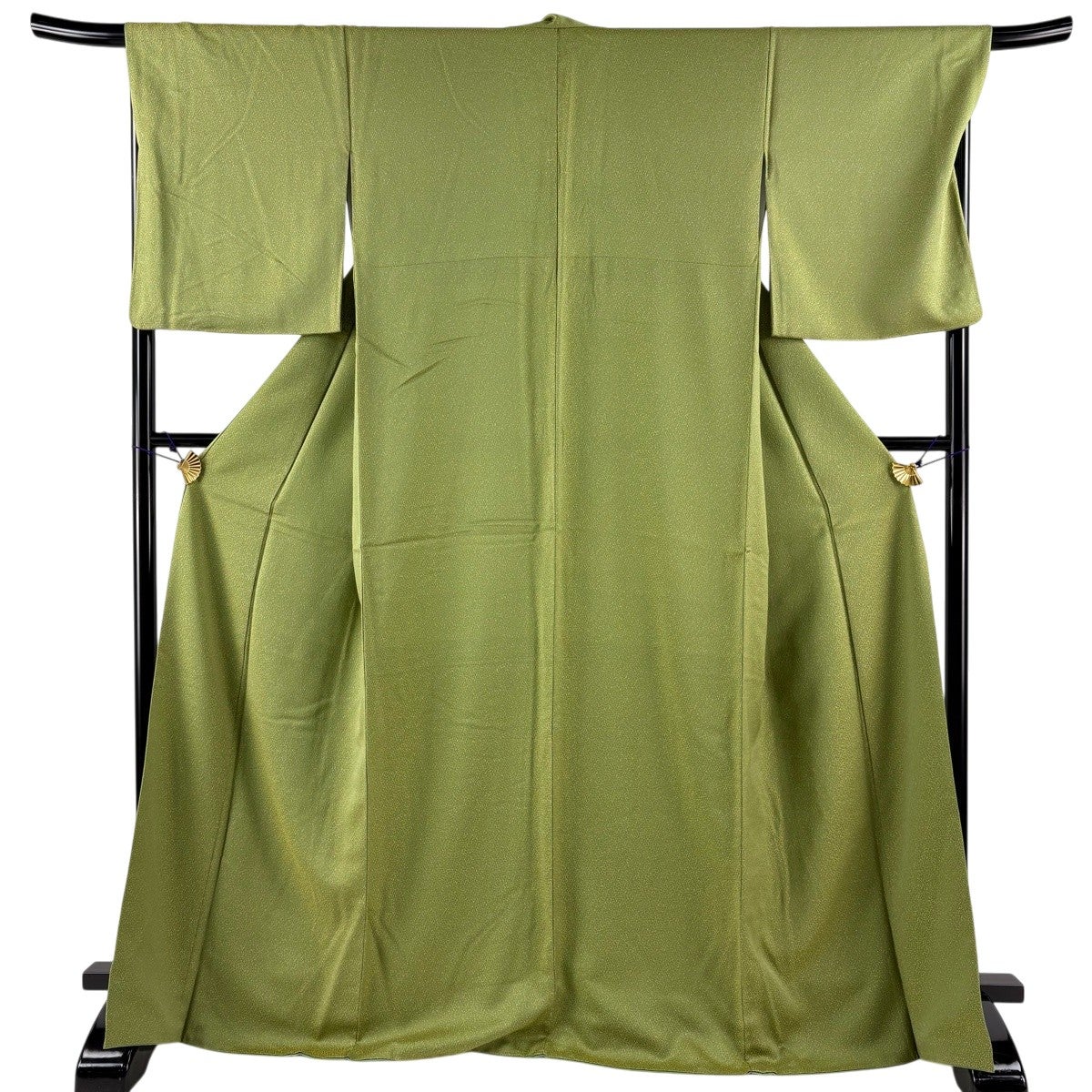 【美品】 江戸小紋 身丈152cm 裄丈64.5cm 正絹 秀品 【中古】 美品】 江戸小紋 身丈152.5cm 裄丈62cm S 袷 万筋 青灰色 正絹 名品