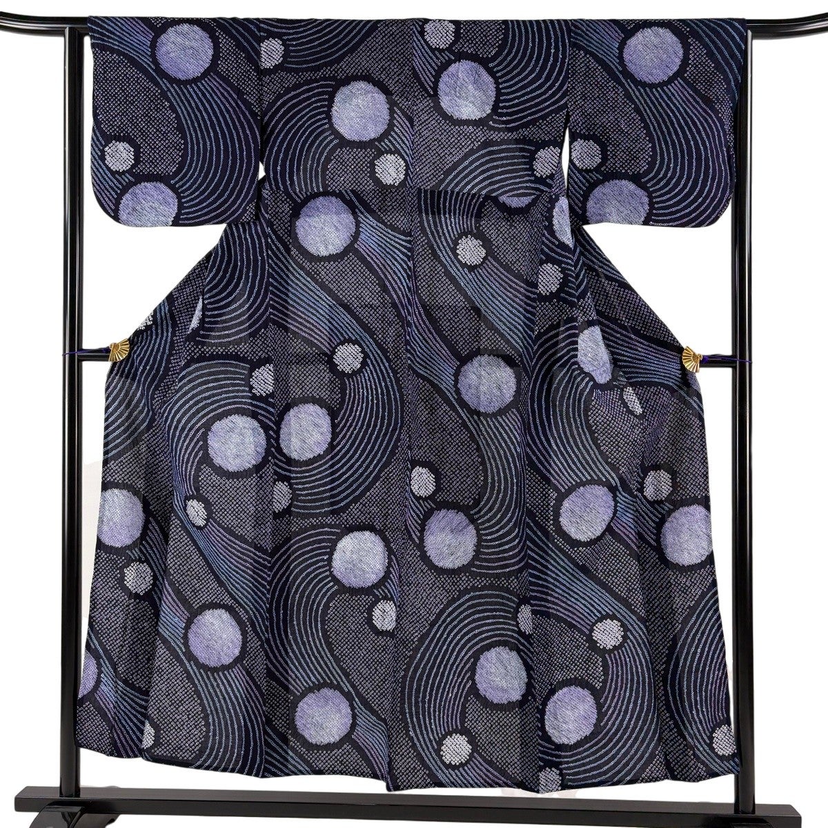 【美品】 浴衣 身丈153.5cm 裄丈63cm 綿 名品 【中古】 美品】 浴衣 身丈153.5cm 裄丈63cm 綿 名品 【中古】の通販 by