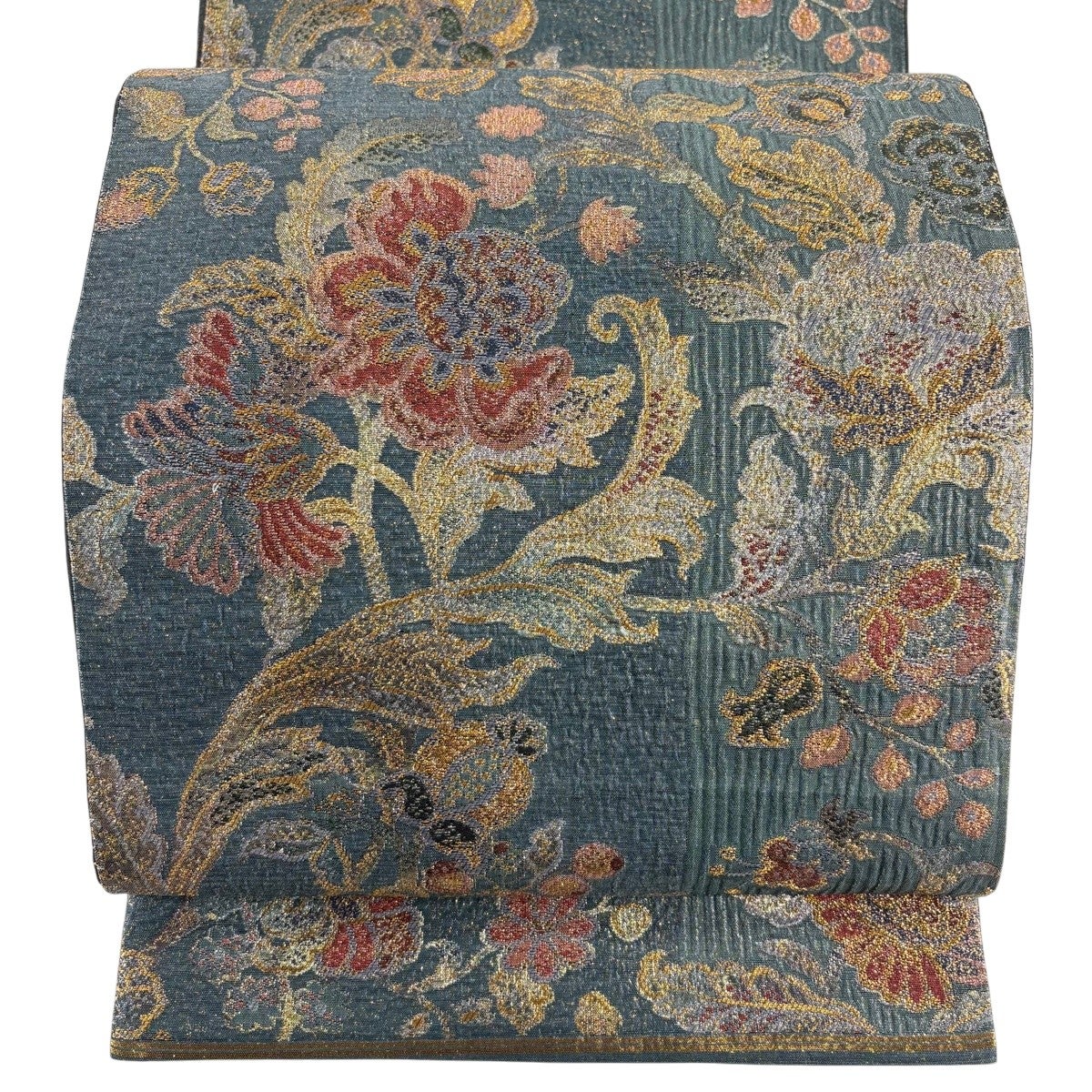 美品】 袋帯 逸品 誉田屋源兵衛 落款あり 関西仕立て 松竹梅 霞 金糸