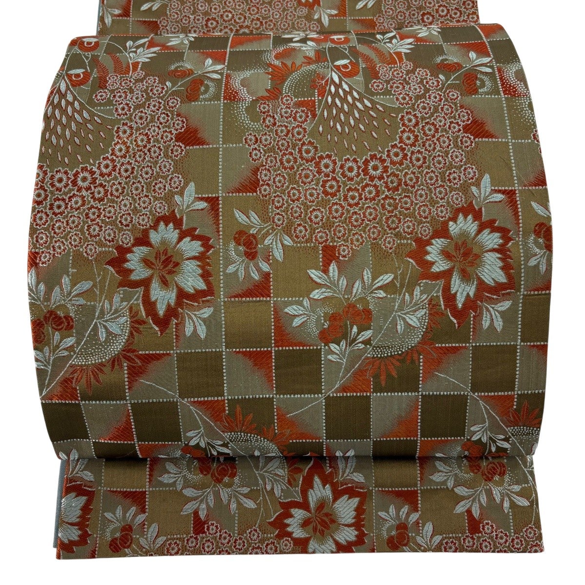 【美品】 袋名古屋帯 秀品 化繊 【中古】 袋名古屋帯 ｜ 中古着物・帯・和装小物 ｜ バイセル オンライン