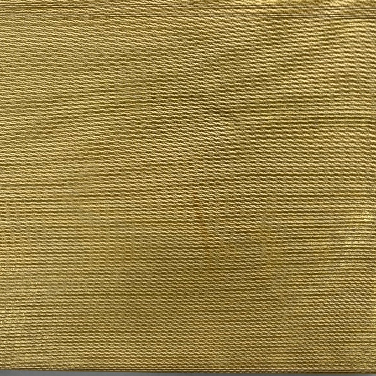 袋帯 秀品 枝梅 風景 金糸 箔 金色 お太鼓柄 正絹｜中古・古着