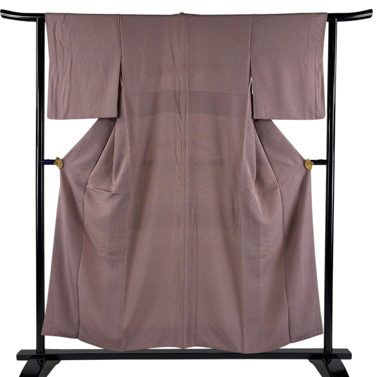 【美品】 小紋 身丈152.5cm 裄丈63cm 正絹 名品 【中古】 美品】 小紋 身丈154.5cm 裄丈63cm S 袷 墨流し 灰色 正絹 名品 一つ紋