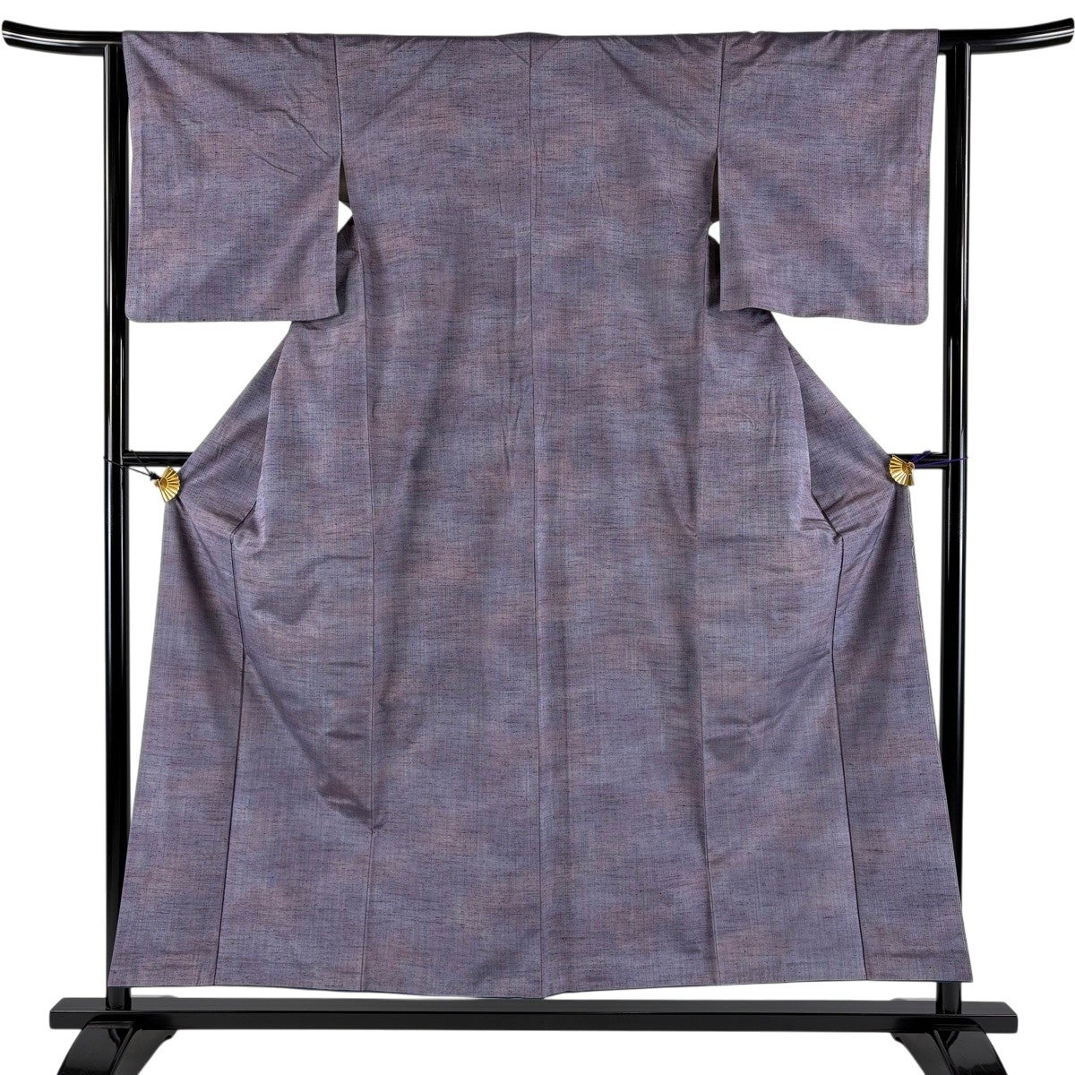 【美品】 紬 身丈159cm 裄丈61cm 正絹 名品 【中古】 美品】 紬 身丈152cm 裄丈61cm S 単衣 燕 絣柄 クリーム 正絹 秀品