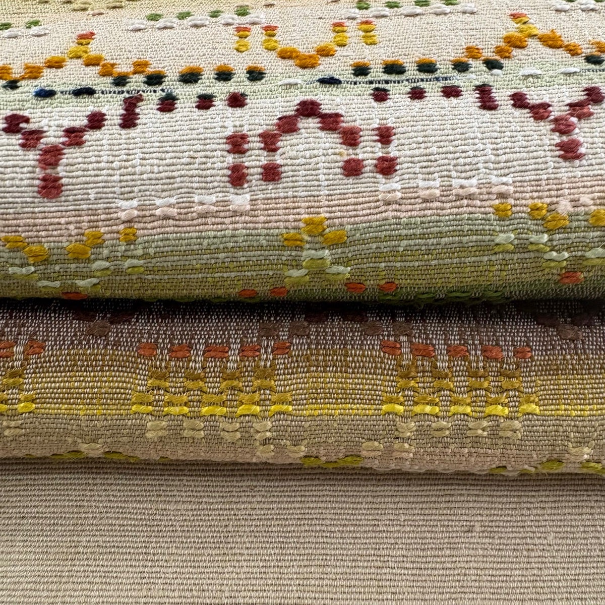 美品】 名古屋帯 逸品 落款あり 証紙あり 八寸名古屋帯 首里花織 新島