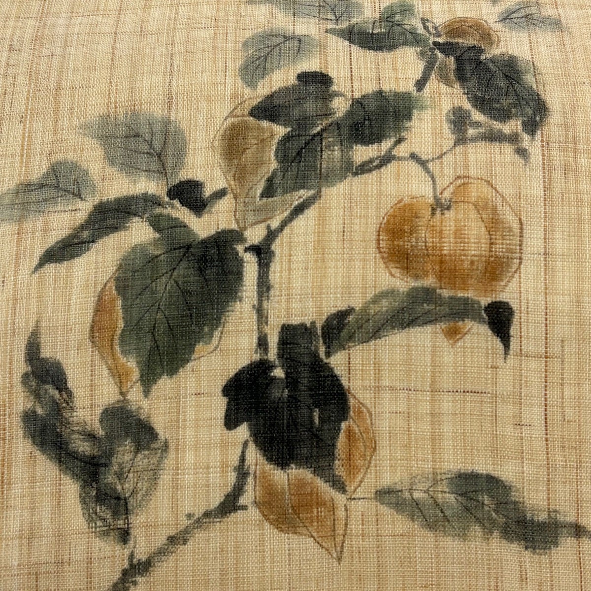 美品】 名古屋帯 名品 夏帯 風船かずら 薄茶色 正絹｜中古・古着