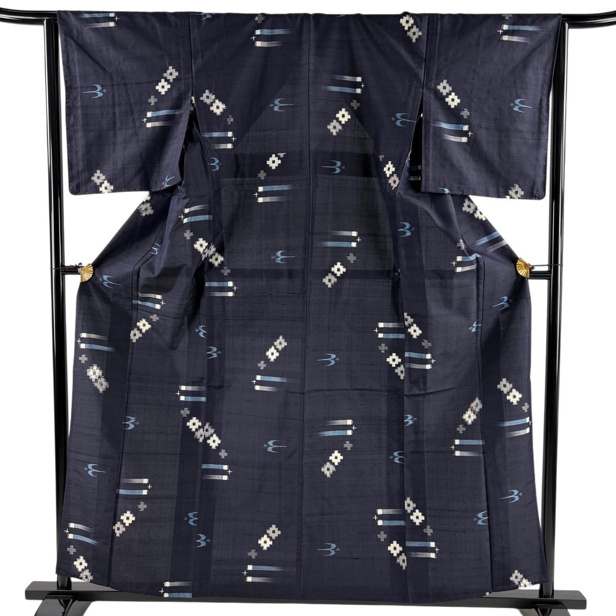 【美品】 紬 身丈154cm 裄丈62cm 正絹 逸品 【中古】 美品】 紬 身丈154cm 裄丈62cm 正絹 秀品 【中古】の通販 by バイセル