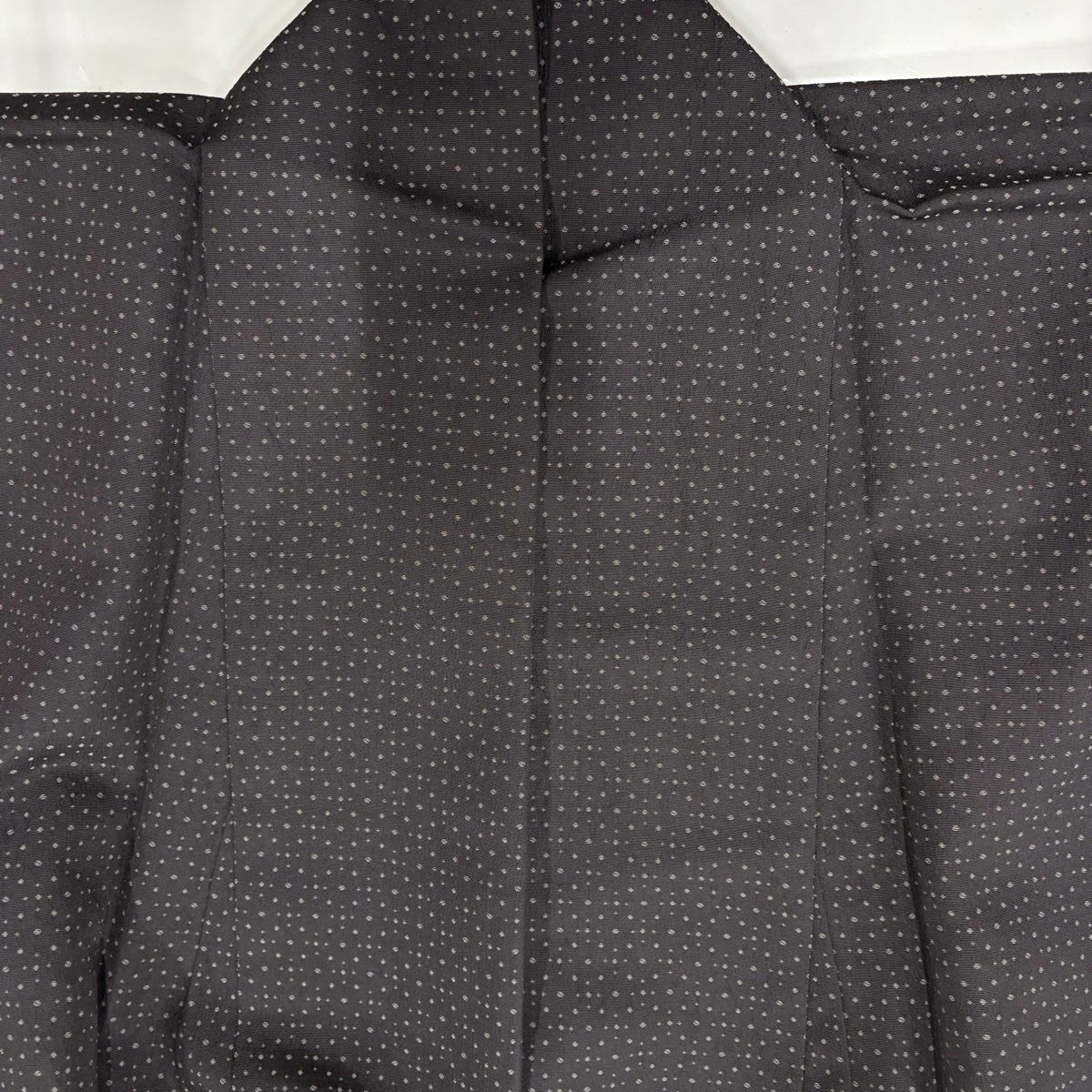 20%OFF 付下げ 身丈164.5cm 裄丈66.5cm M 袷 うさぎ 月 螺鈿箔 茶紫