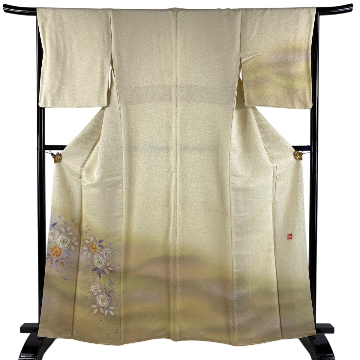 20%OFF 【美品】 付下げ 身丈162.5cm 裄丈65.5cm M 袷 二代目 久保田一