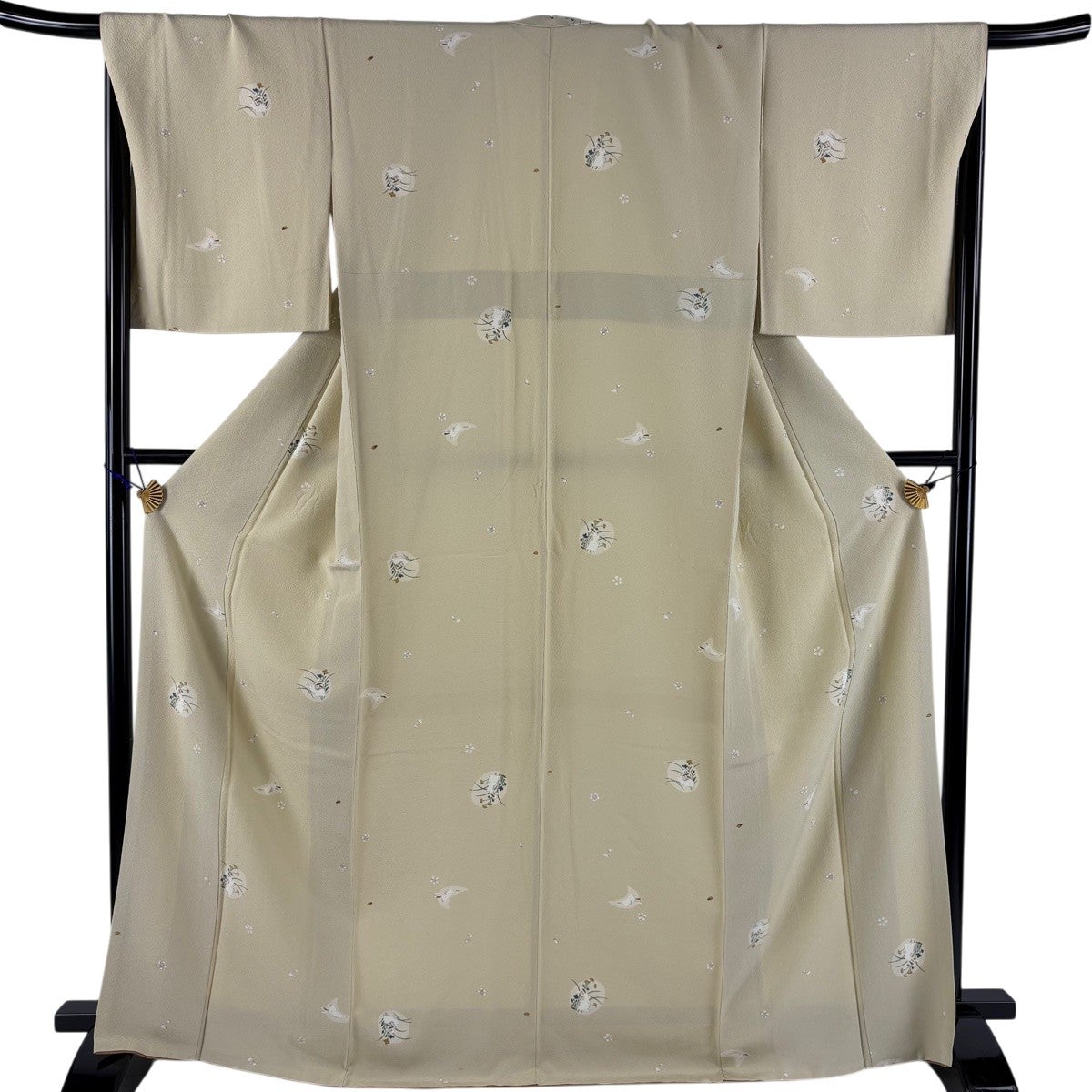 【美品】 小紋 身丈168.5cm 裄丈68cm 正絹 秀品 【中古】 美品】 小紋 身丈166cm 裄丈68cm 正絹 秀品 【中古】の通販 by