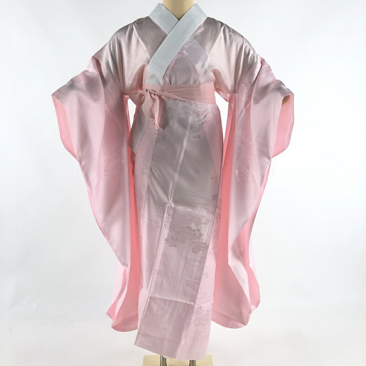 新品】振袖用長襦袢 洗える長襦袢 ピンク 和装小物｜中古・古着