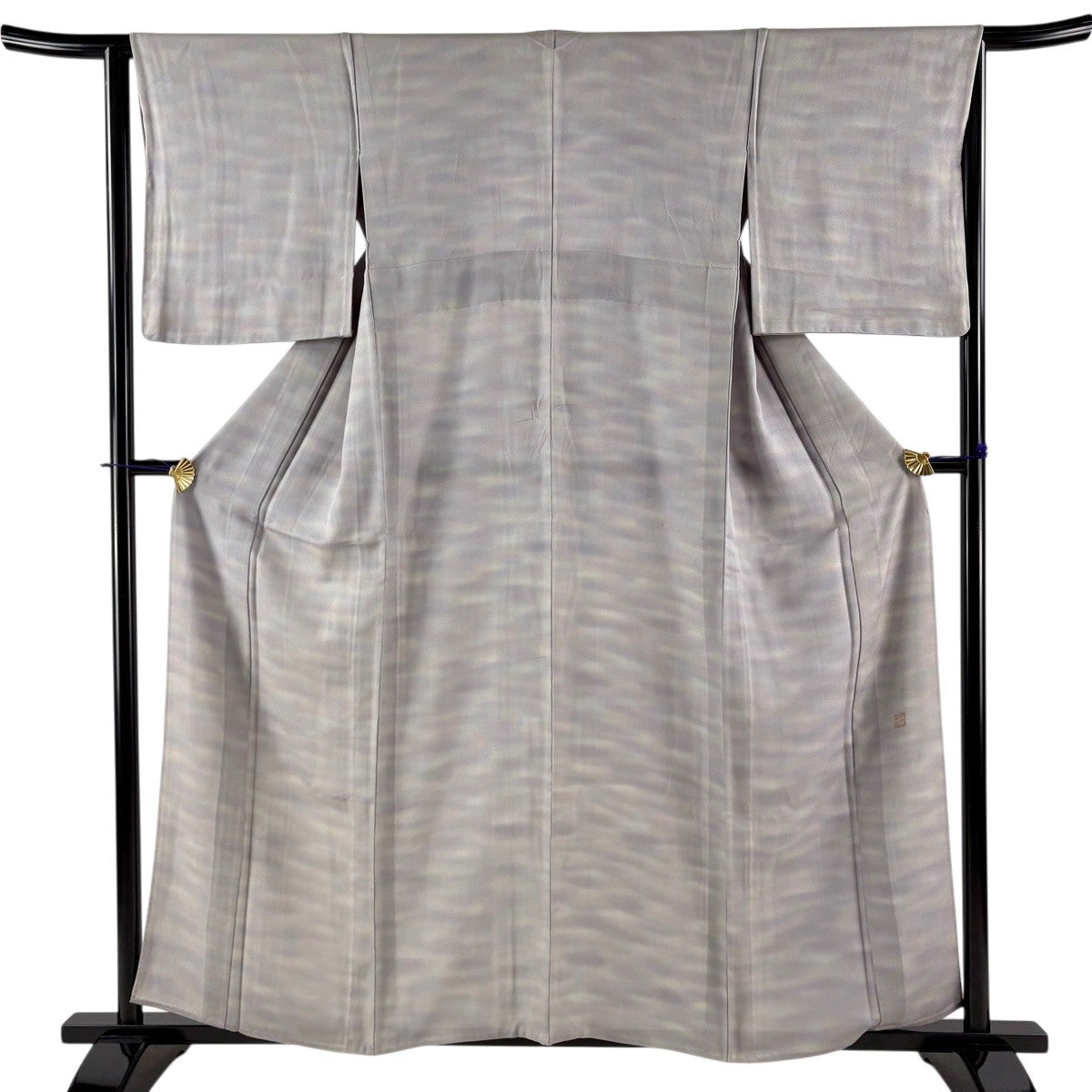 小紋 身丈158cm 裄丈63cm 正絹 秀品 【中古】 美品】 江戸小紋 身丈159cm 裄丈65cm M 単衣 万筋 薄茶色 正絹 名品