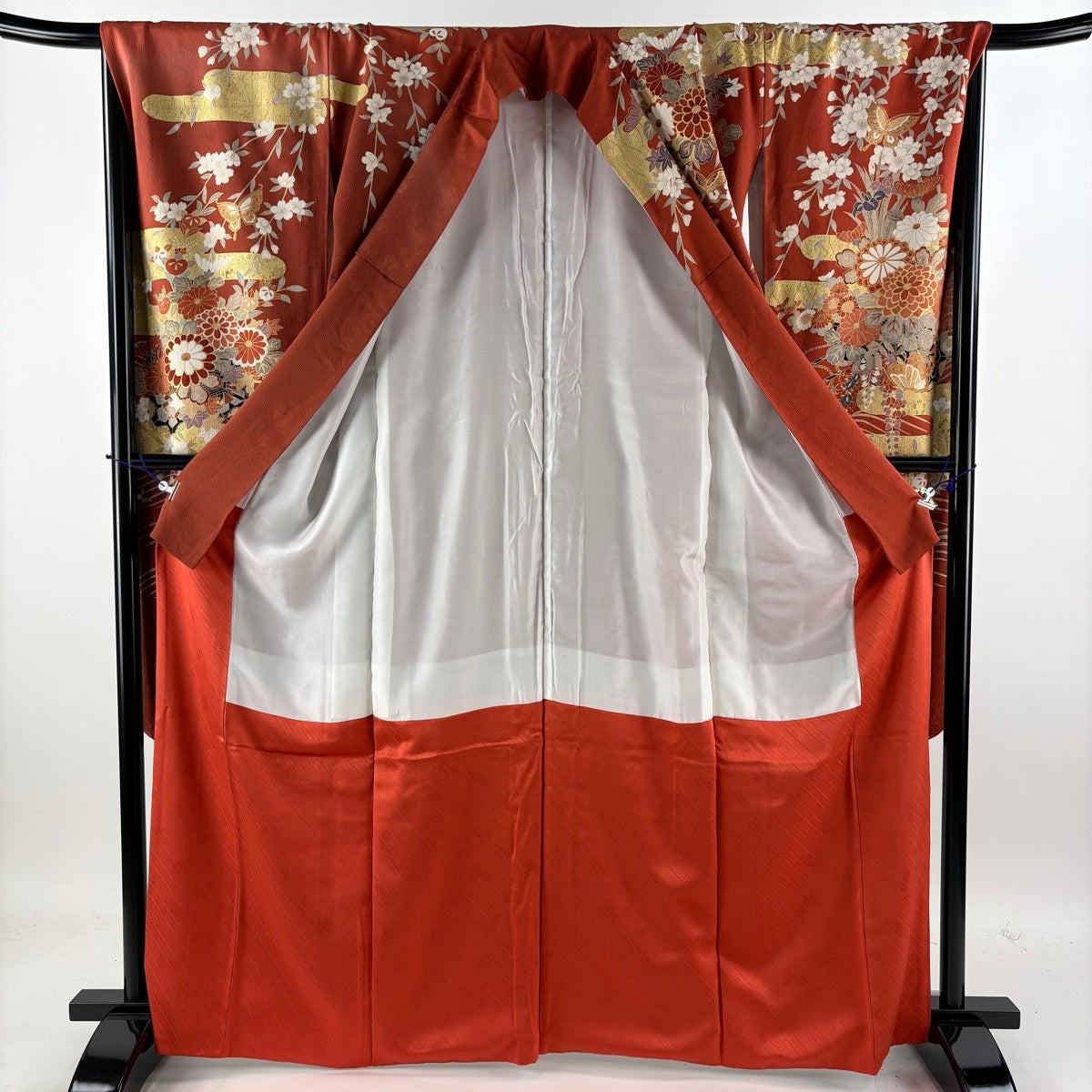 振袖 名品 身丈165.5cm 裄丈67cm 正絹 【中古】 訪問着 身丈168.5cm 裄丈67.5cm 正絹 名品 中古 振袖 身丈165cm 裄