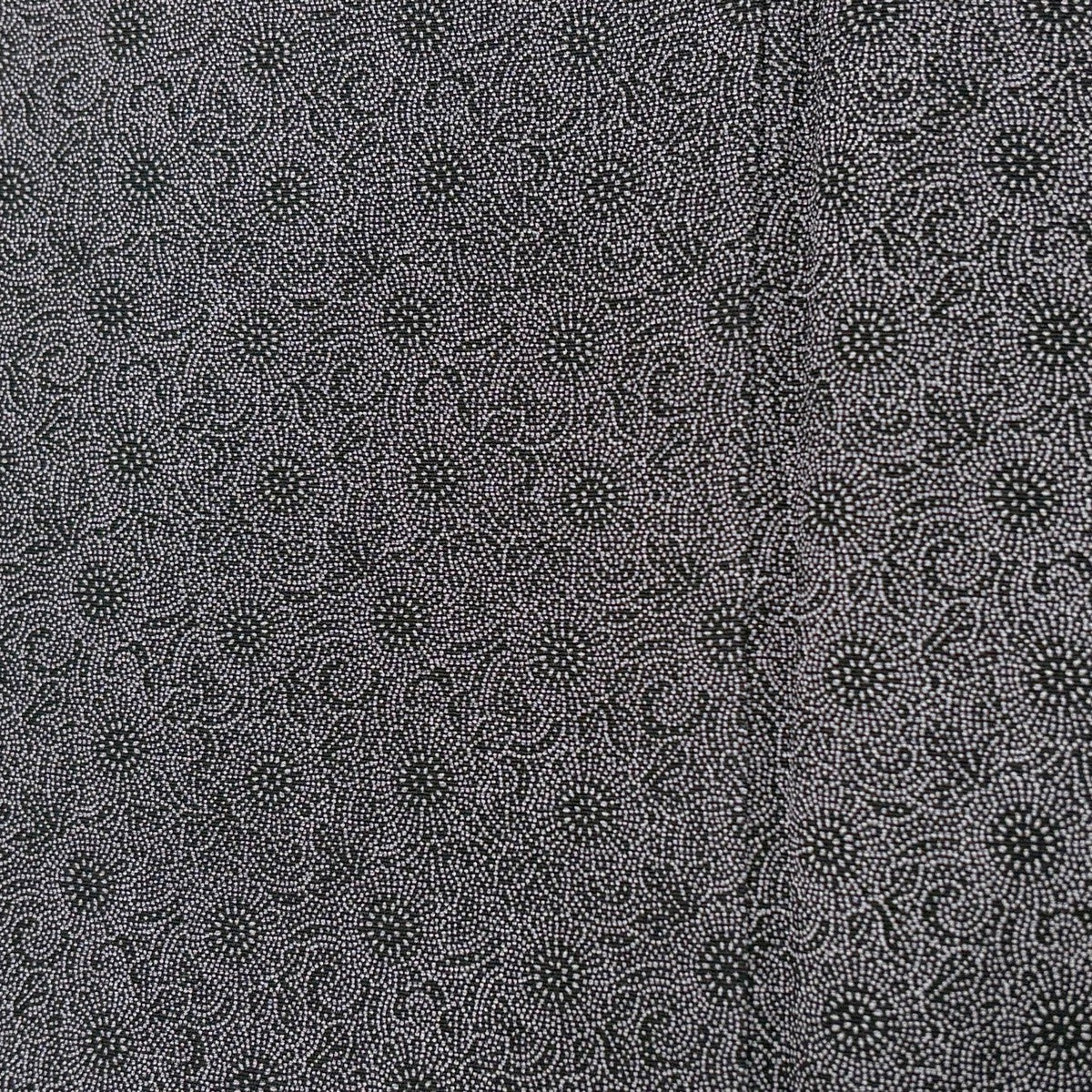江戸小紋 身丈159.5cm 裄丈66cm 正絹 逸品 【中古】 江戸小紋 身丈159.5cm 裄丈66cm M 袷 人間国宝 中村勇二郎 落款あり