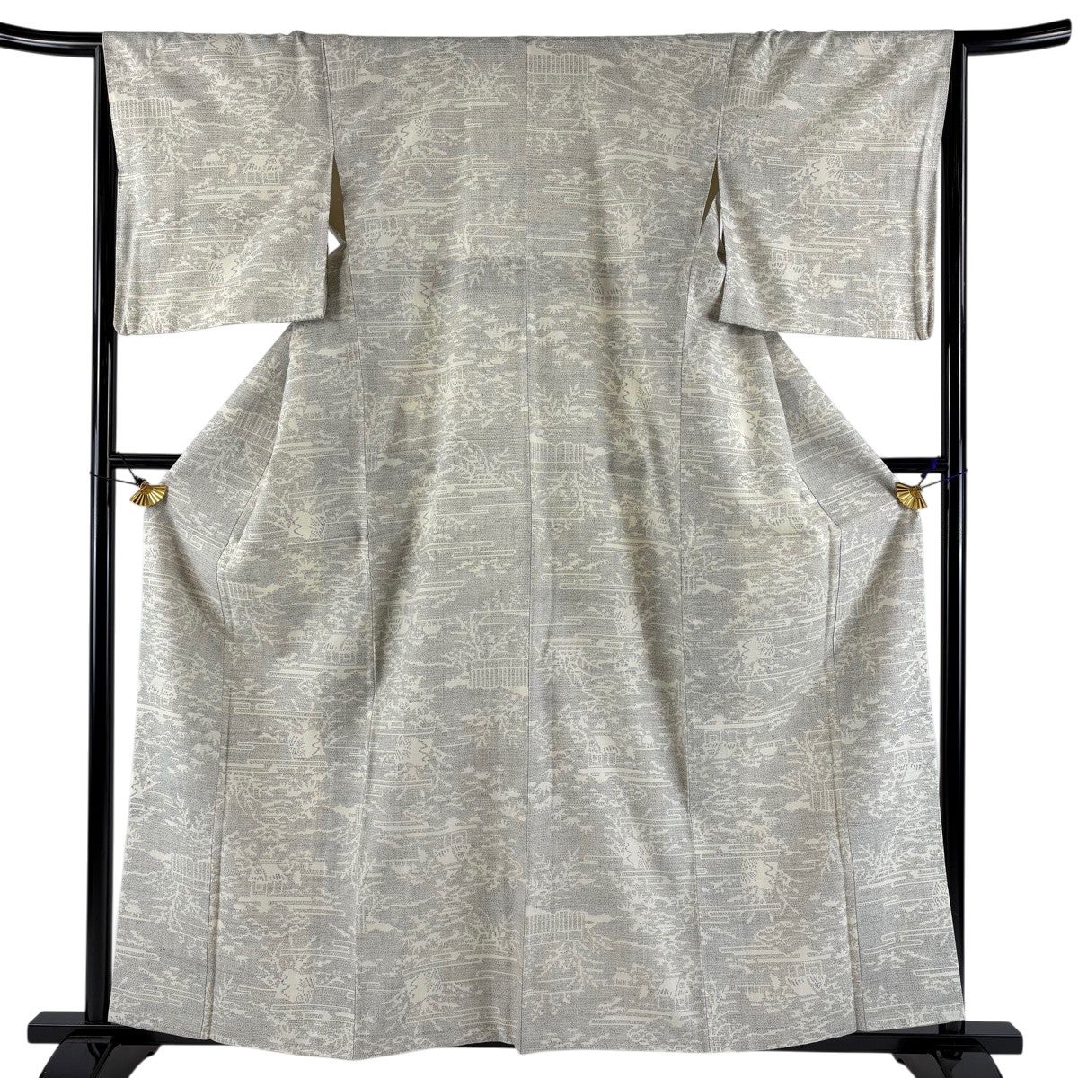 【美品】 結城紬 身丈160cm 裄丈65cm 正絹 逸品 【中古】 000002883641-01.jpg?size=l&w=