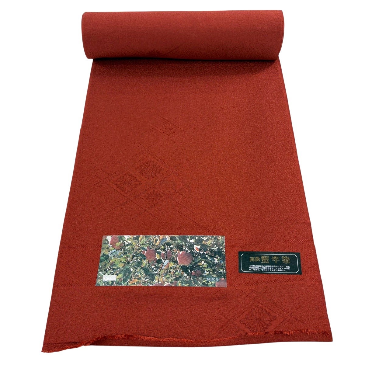 羽尺コート/正絹/未使用品/エンジ/美品/反物/未仕立て/8394 楽天市場】【送料無料】 羽織反物 正絹 未仕立て品 黒色 草木染 羽尺