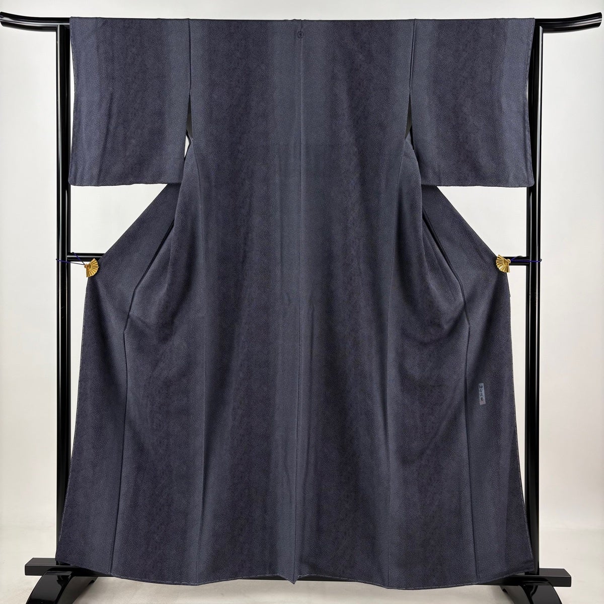 美品】 江戸小紋 身丈159.5cm 裄丈64cm M 袷 名古屋帯セット 落款あり