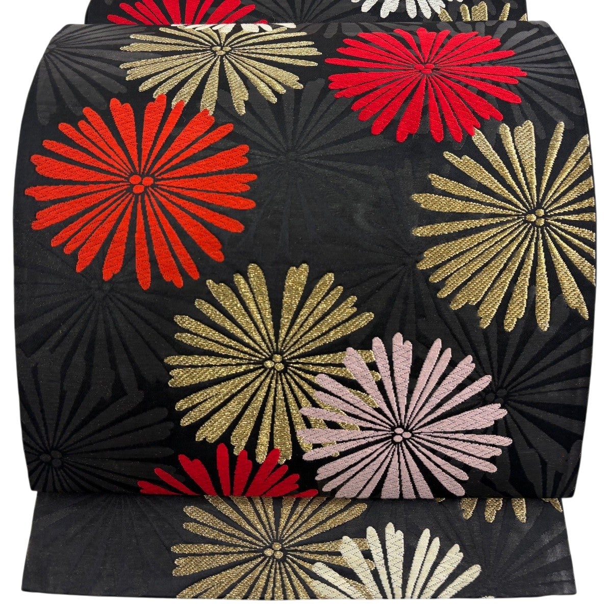 美品】 袋帯 名品 笠松 金糸 唐織 ベージュ 六通 正絹｜中古・古着