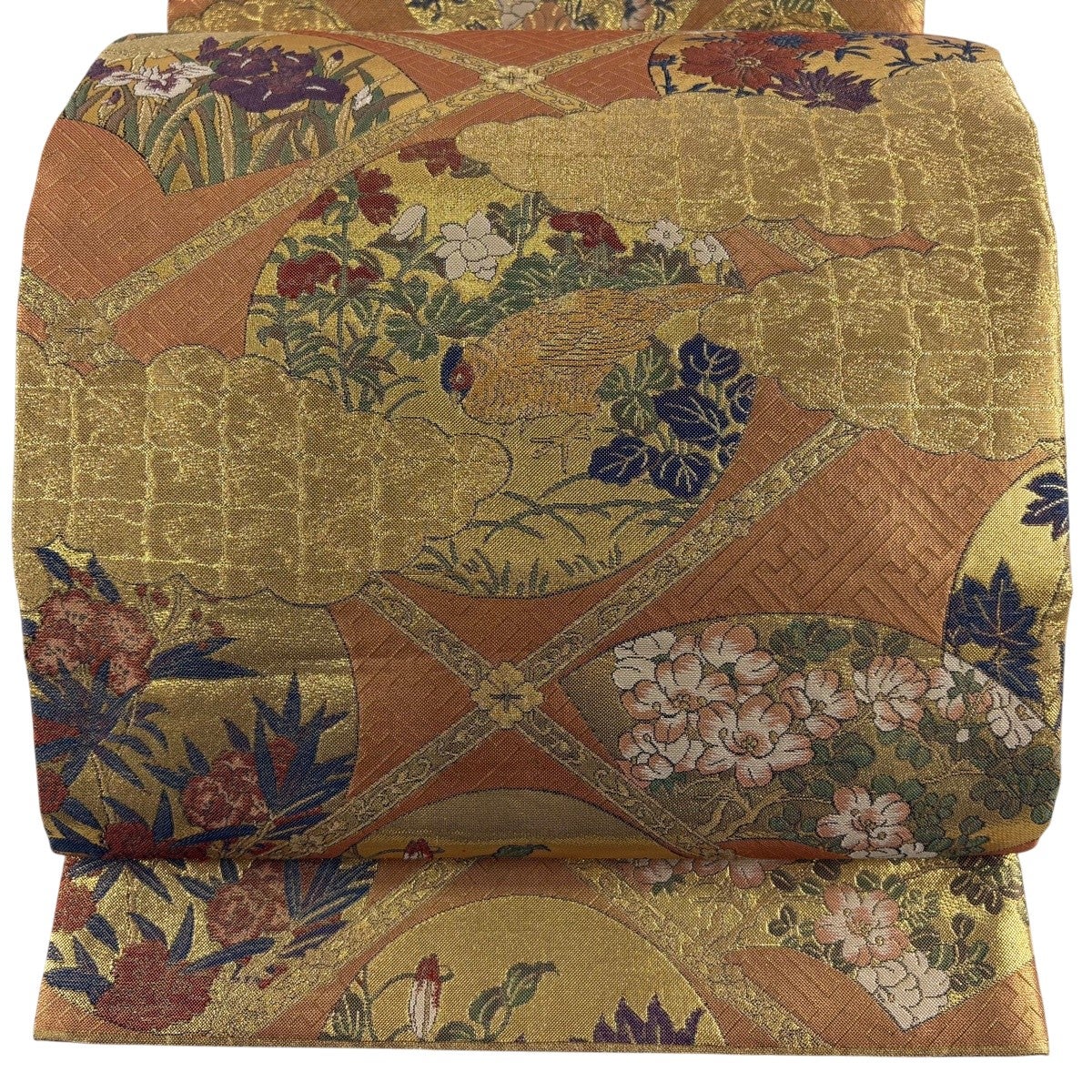 丸帯　全通 全通帯 正絹｜バイセルオンライン 中古・リサイクル着物【公式】通販サイト