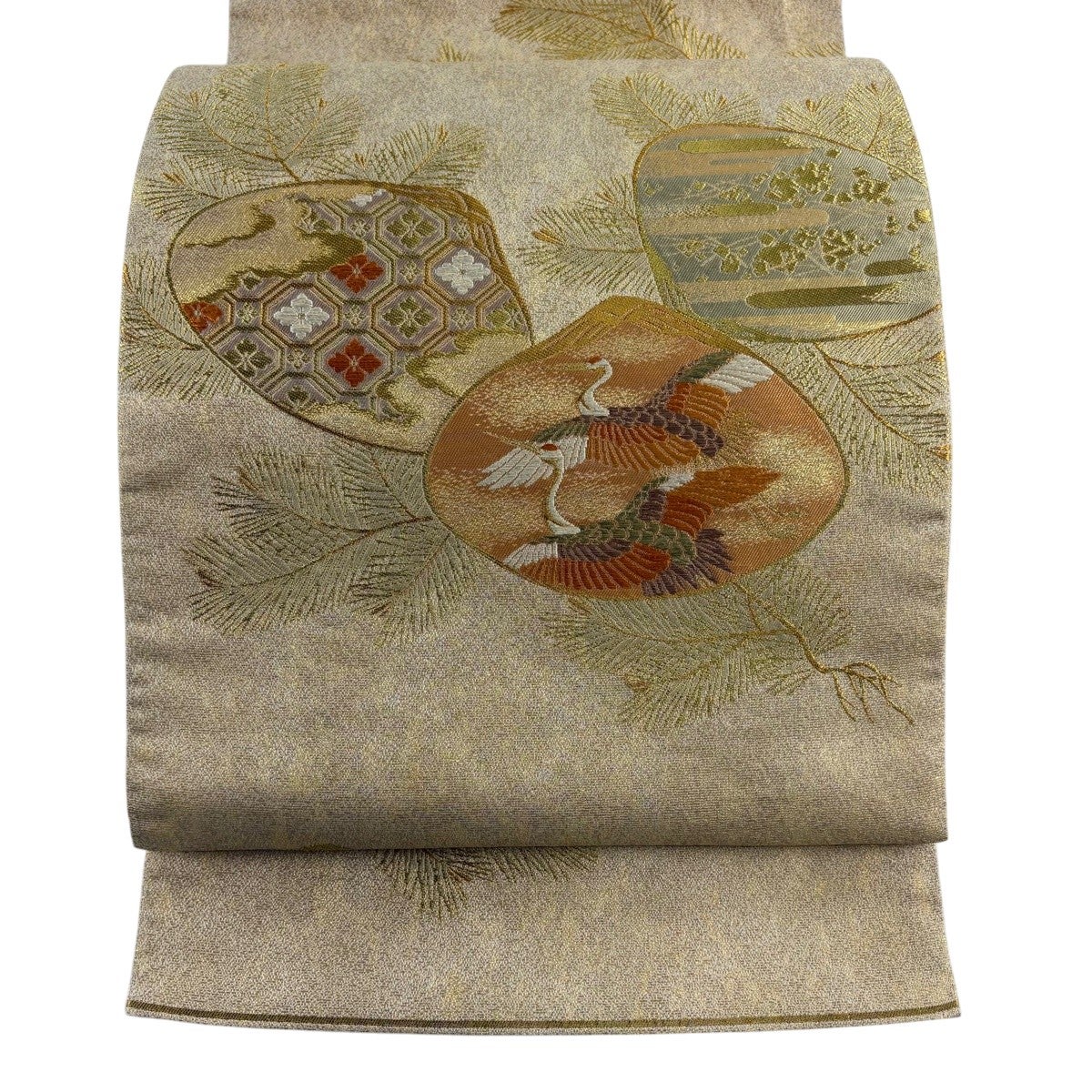 名古屋帯 龍村美術織物 彩貝紋様 金通し 黒色 O-3205 文様特集 彩貝文（いろがいもん） – 龍村美術織物公式オンラインショップ