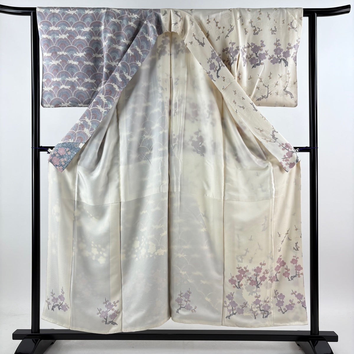 【美品】 付下げ 身丈155cm 裄丈62.5cm 正絹 逸品 【中古】 付下げ 身丈158.5cm 裄丈62.5cm 正絹 名品 【中古】