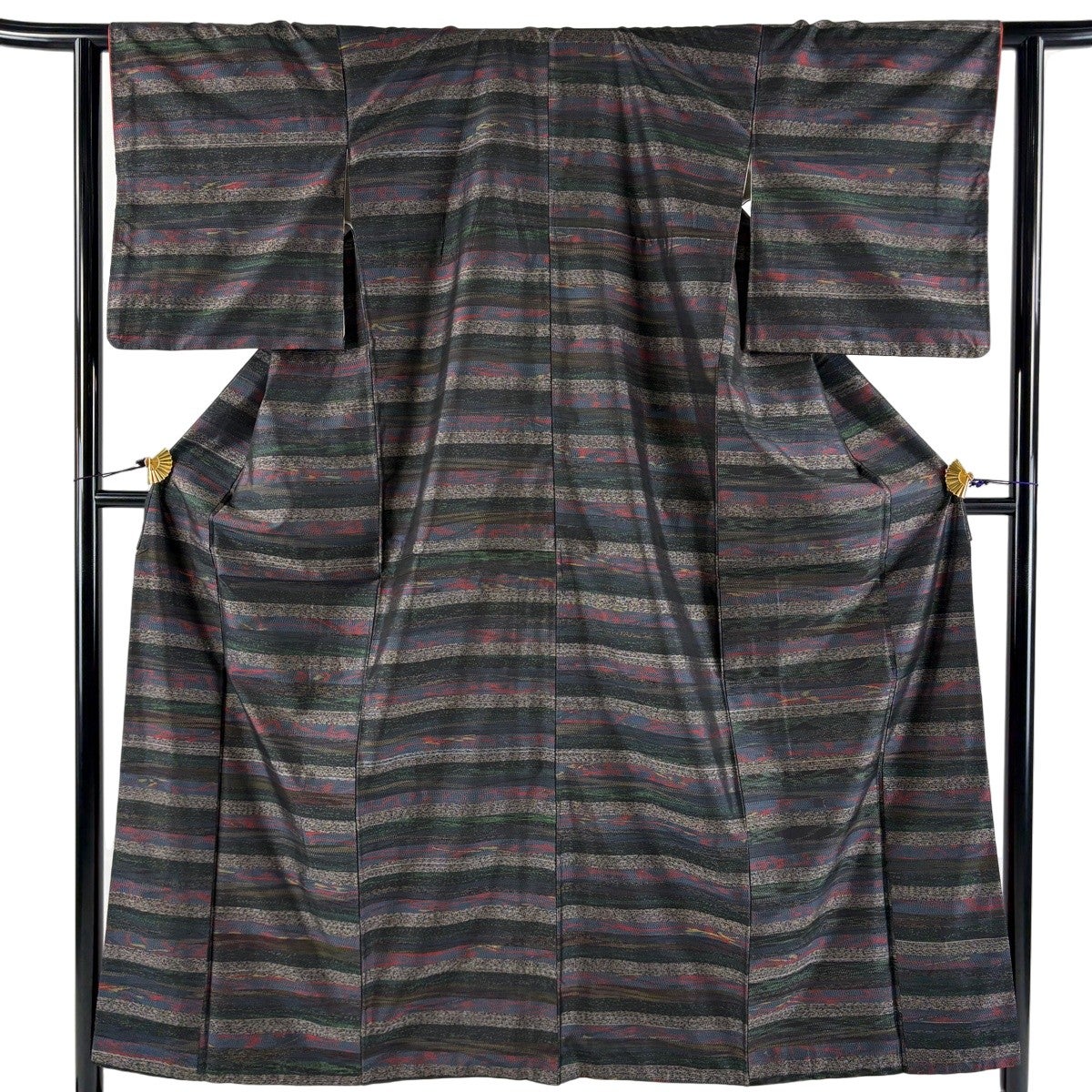 【美品】 紬 身丈154cm 裄丈62cm 正絹 逸品 【中古】 美品】 紬 身丈154cm 裄丈62cm 正絹 秀品 【中古】の通販 by バイセル