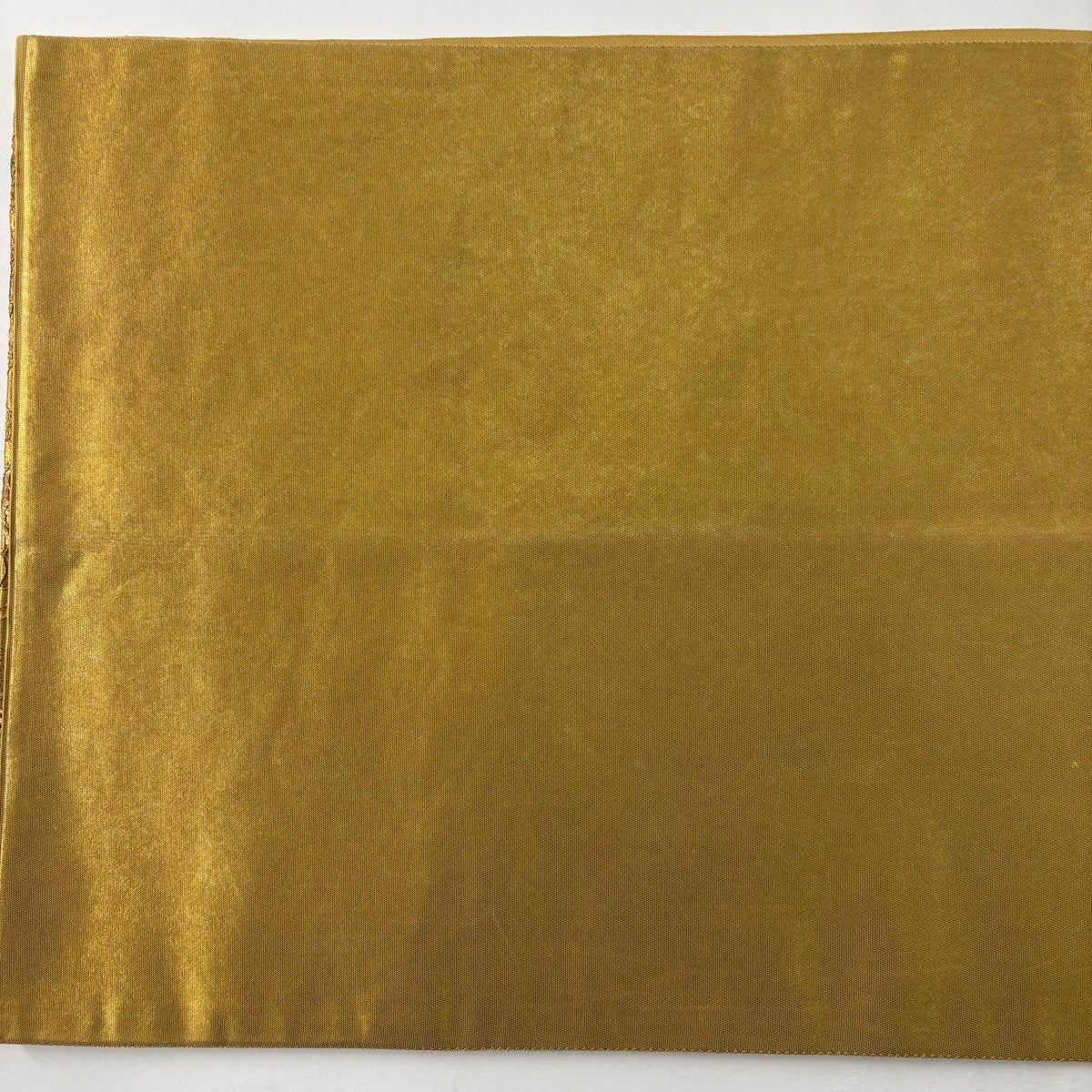 袋帯 秀品 華文 ヱ霞 金糸 箔 金色 お太鼓柄 正絹｜中古・古着