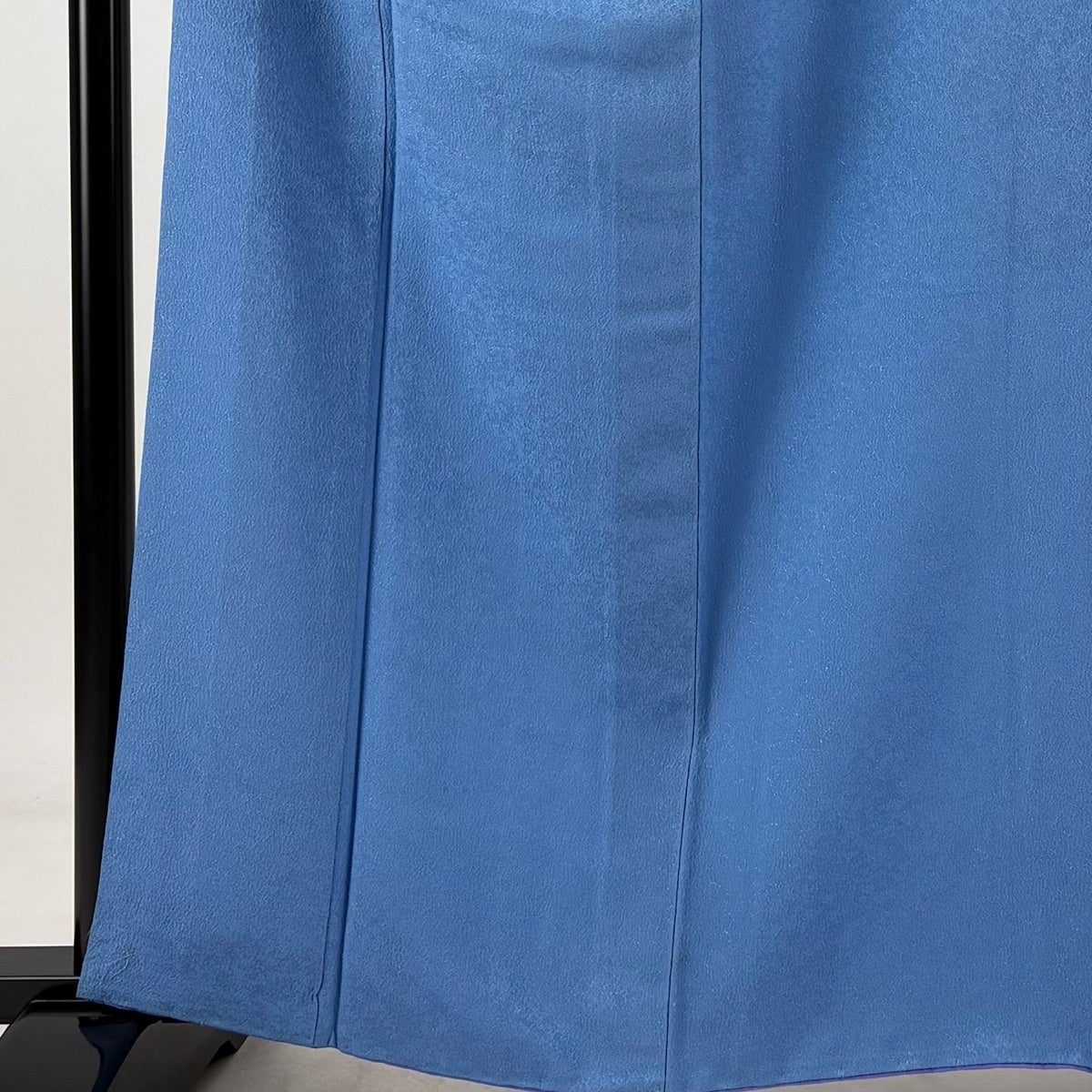 色無地 身丈162cm 裄丈64cm M 袷 地紋 水色 正絹 秀品｜中古・古着