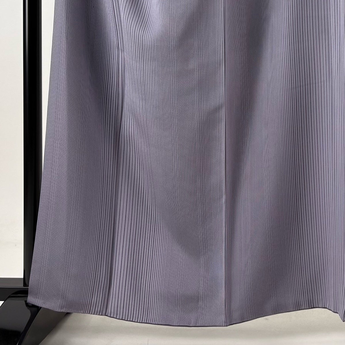 【美品】 小紋 身丈160cm 裄丈66.5cm 正絹 名品 【中古】 美品】 小紋 身丈160cm 裄丈66.5cm M 袷 名古屋帯セット 縦縞 紫根染