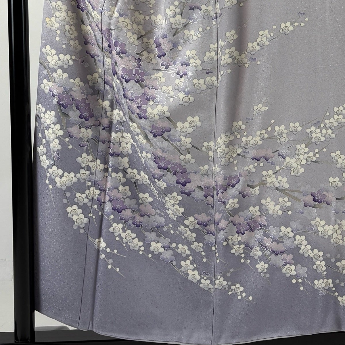 色留袖 身丈161cm 裄丈65cm M 袷 落款あり 松竹梅 宝尽くし 金銀彩 赤