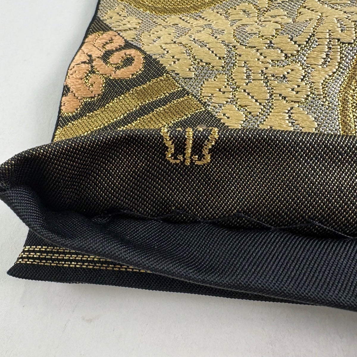 袋帯 秀品 川島織物 落款あり 関西仕立て 華文 花唐草 金銀糸 唐織