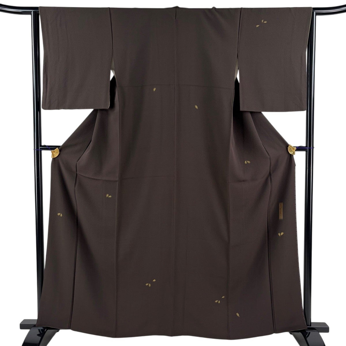 付下げ 身丈162cm 裄丈64cm M 袷 辻村ジュサブロー 落款あり 花びら