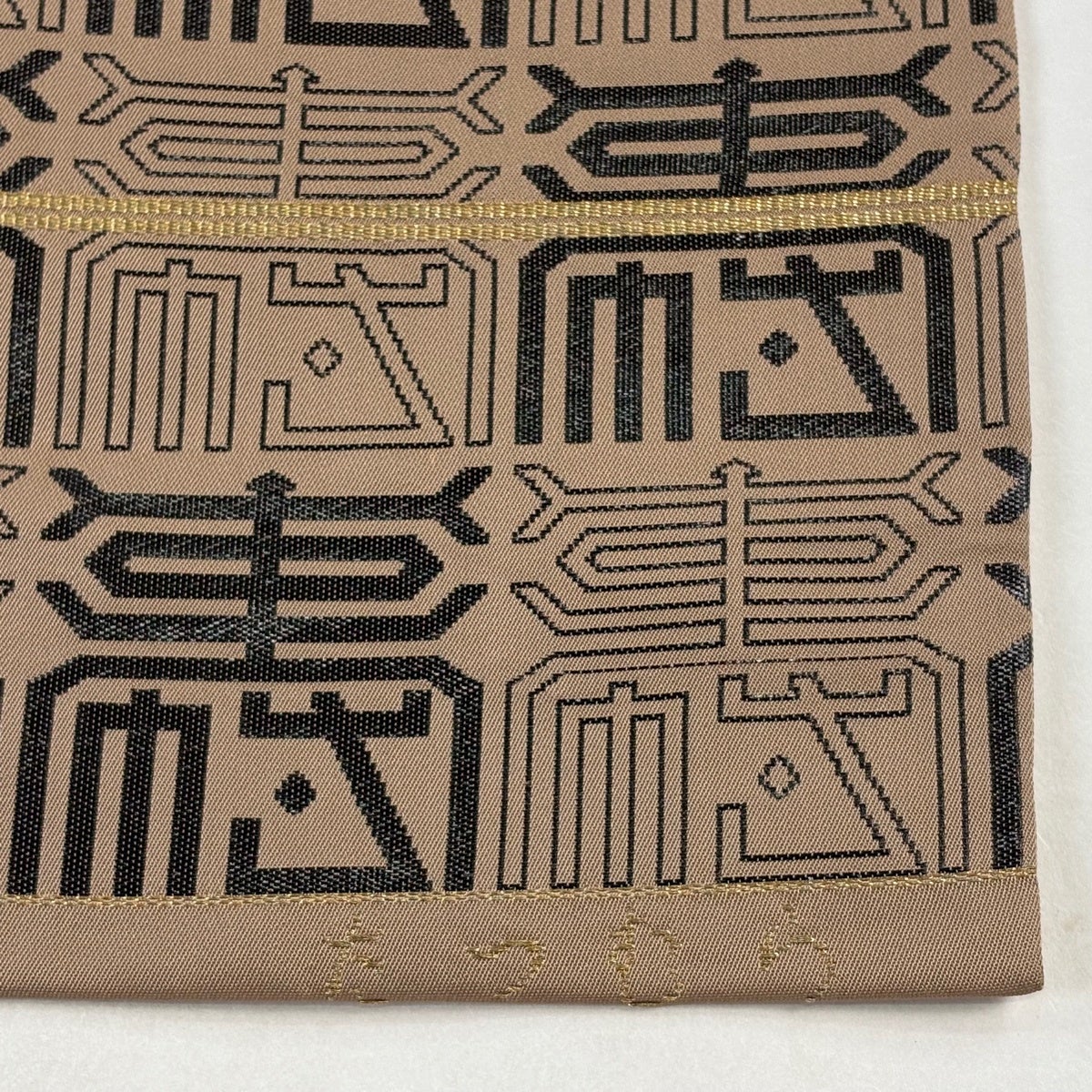 美品】 名古屋帯 逸品 龍村美術織物 落款あり 関西仕立て 吟寿文 箔