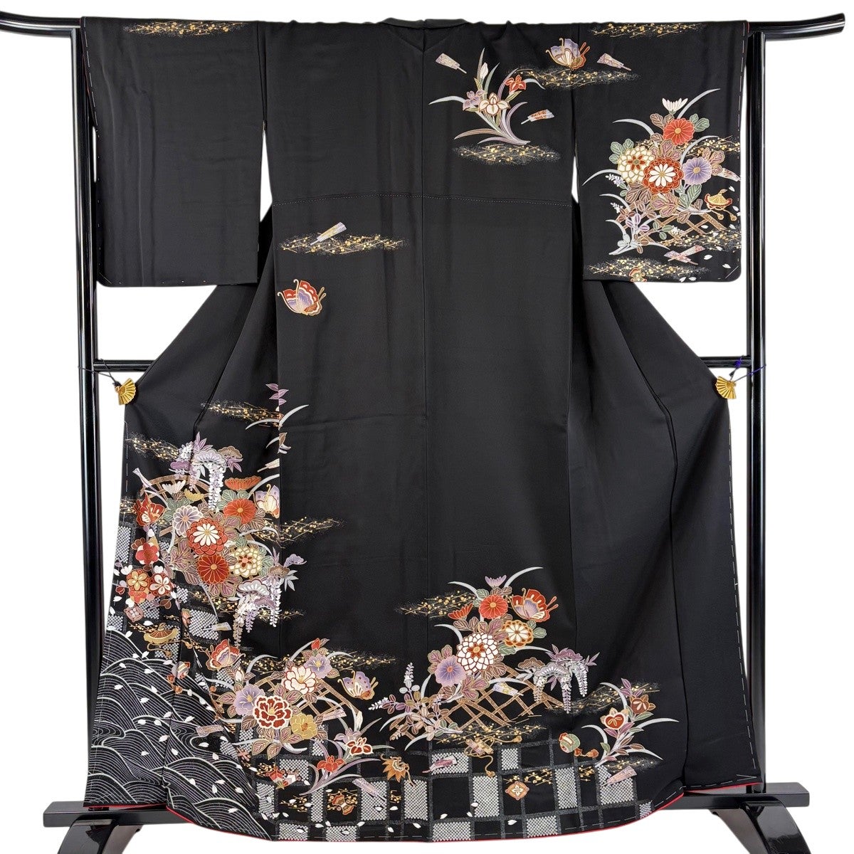 裄丈65cm 宝尽くし｜バイセルオンライン 中古・リサイクル着物【公式