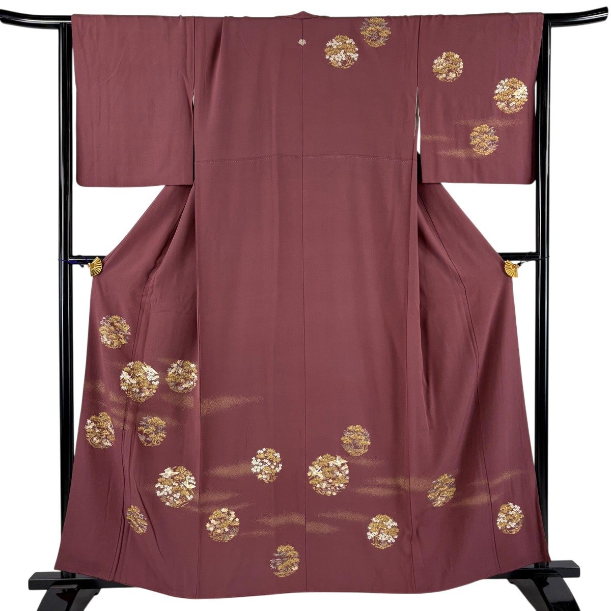 付下げ 小豆色｜バイセルオンライン 中古・リサイクル着物【公式】通販