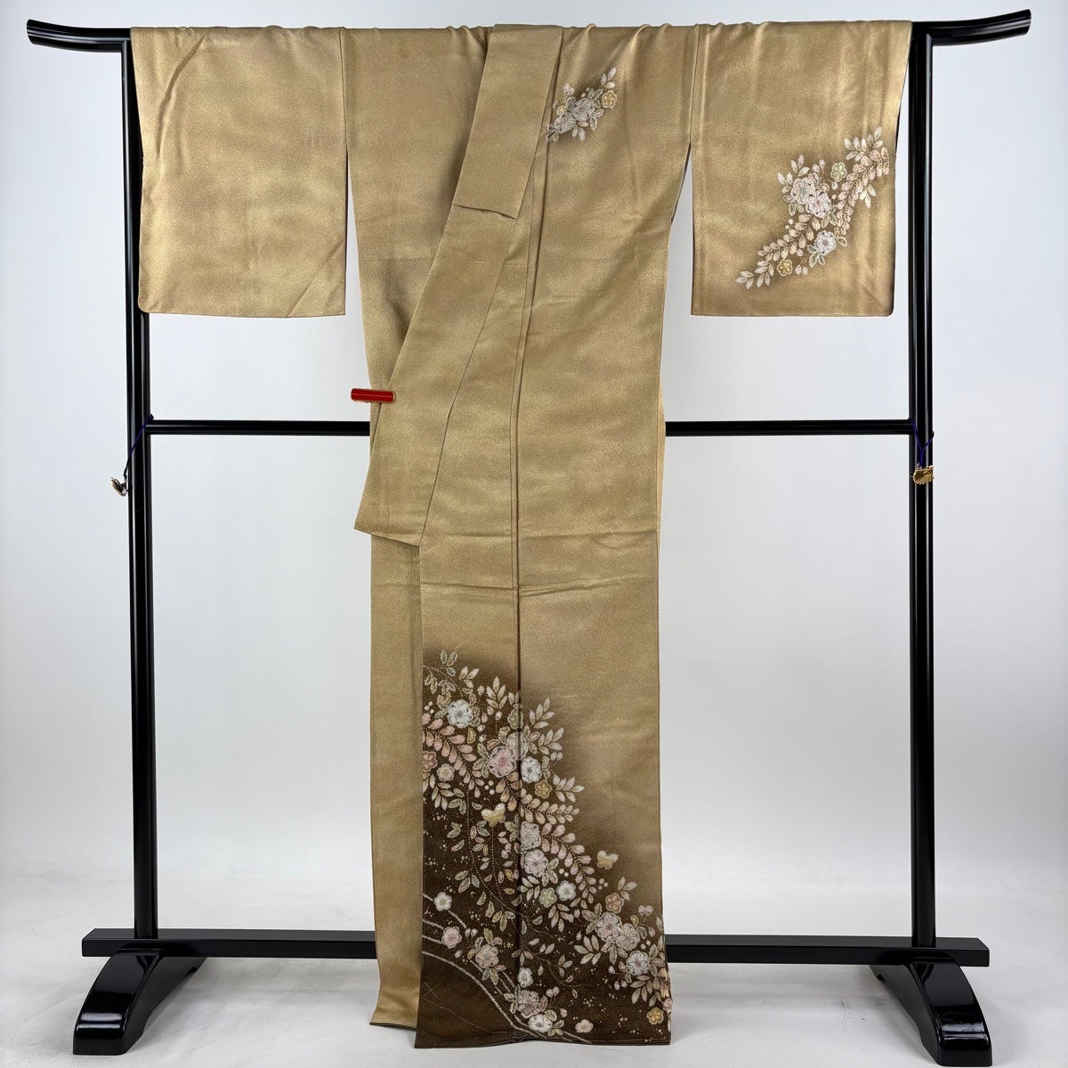 付下げ 身丈167.5cm 裄丈68cm L 袷 翠山工房 やまと 落款あり