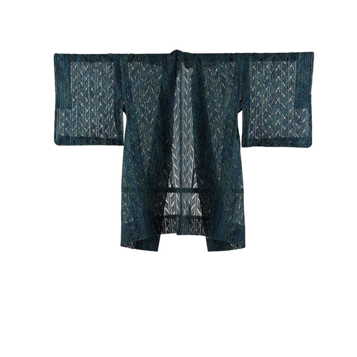 美品】 道中着 身丈92cm 裄丈65cm M 和装コート 奄美大島本泥染 証紙