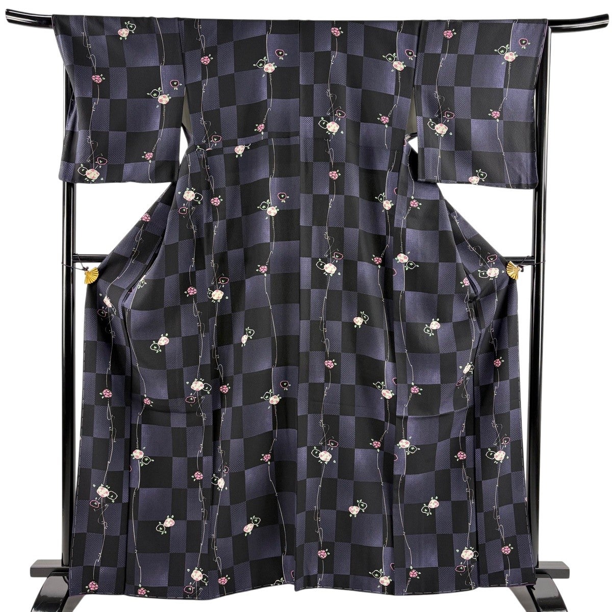 小紋 身丈167cm 裄丈64cm 正絹 秀品 【中古】 小紋 身丈156cm 裄丈64cm 正絹 優品 【中古】の通販 by バイセル