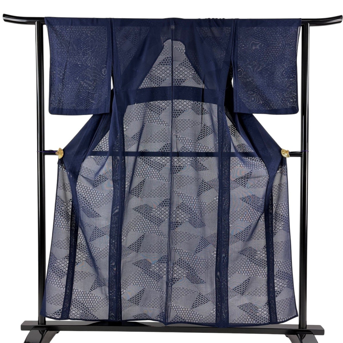 70%OFF 【美品】 袋帯 秀品 花兎 有職文様 箔 金糸 濃紫 全通 正絹 K70