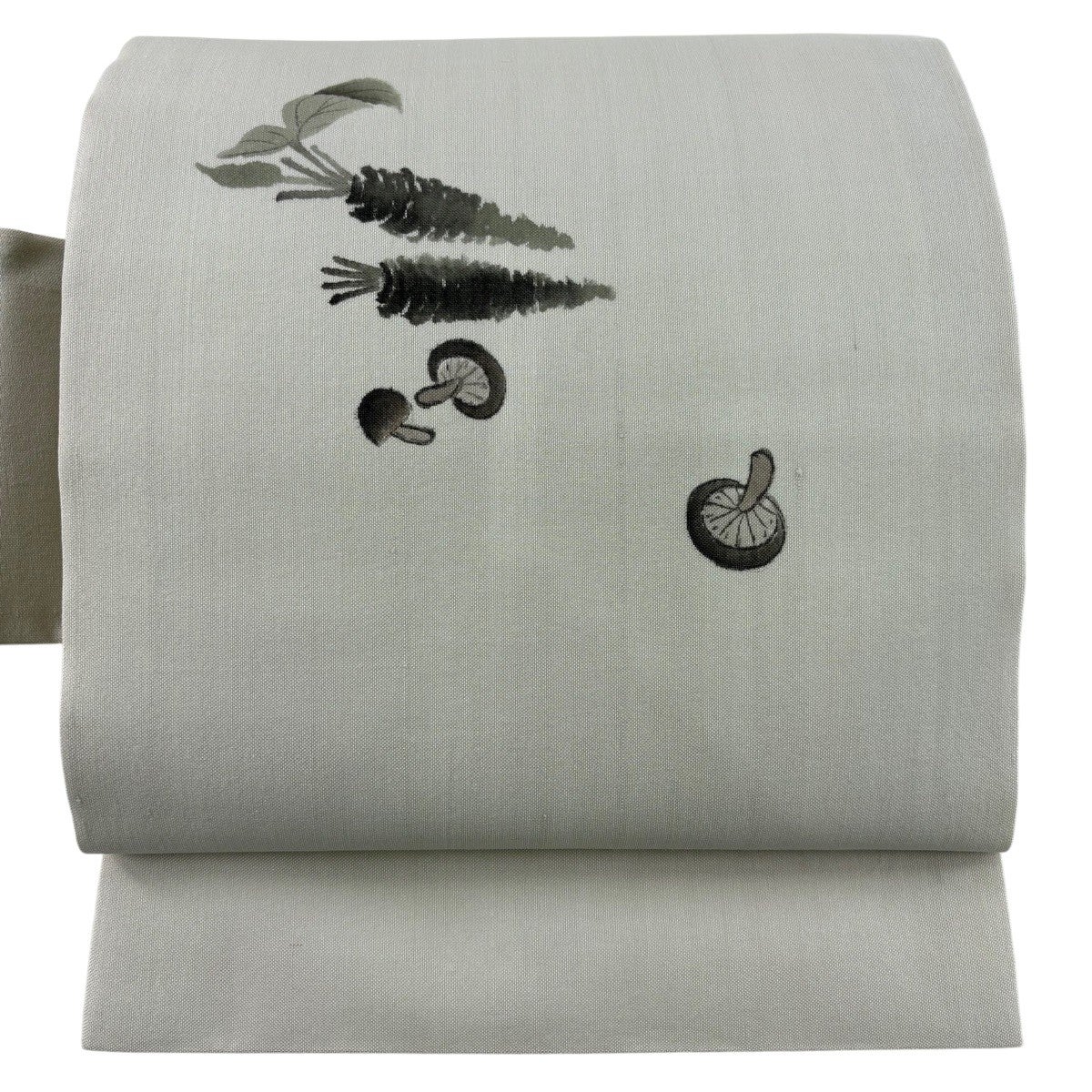 美品】 名古屋帯 秀品 落款あり 夏帯 絽 菖蒲 水色 正絹｜中古・古着