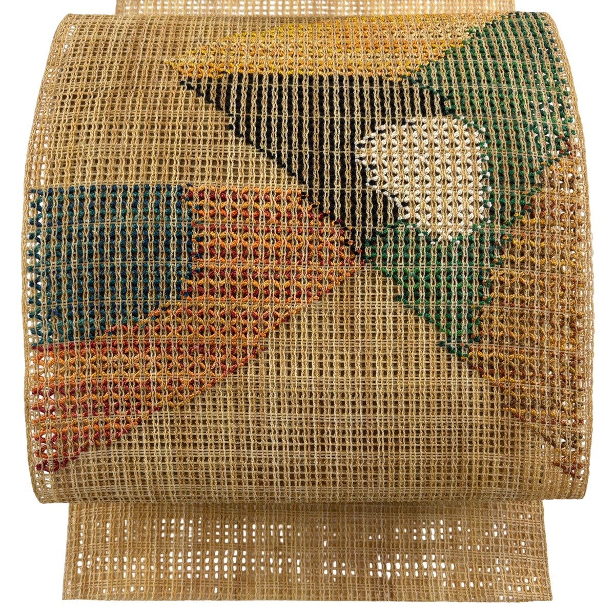名古屋帯 名品 麻 【中古】 美品】 名古屋帯 名品 麻 【中古】の通販 by バイセル ラクマ店｜ラクマ