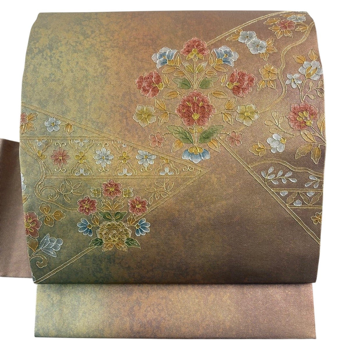 美品】 名古屋帯 名品 花車 絞り ピンク 正絹｜中古・古着・リサイクル