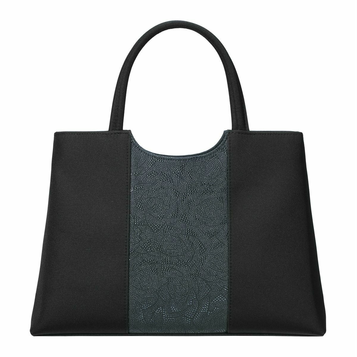 新品】桂由美 高貴なる薔薇 京印伝フォーマルバッグ ブラック 黒 IE
