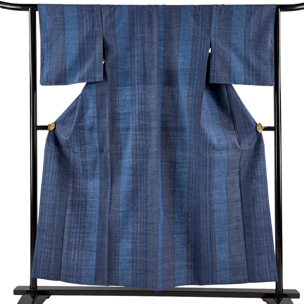 【美品】 結城紬 身丈171cm 裄丈67.5cm 正絹 逸品 【中古】 美品】 紬 身丈169.5cm 裄丈67.5cm 正絹 逸品 【中古】の通販 by