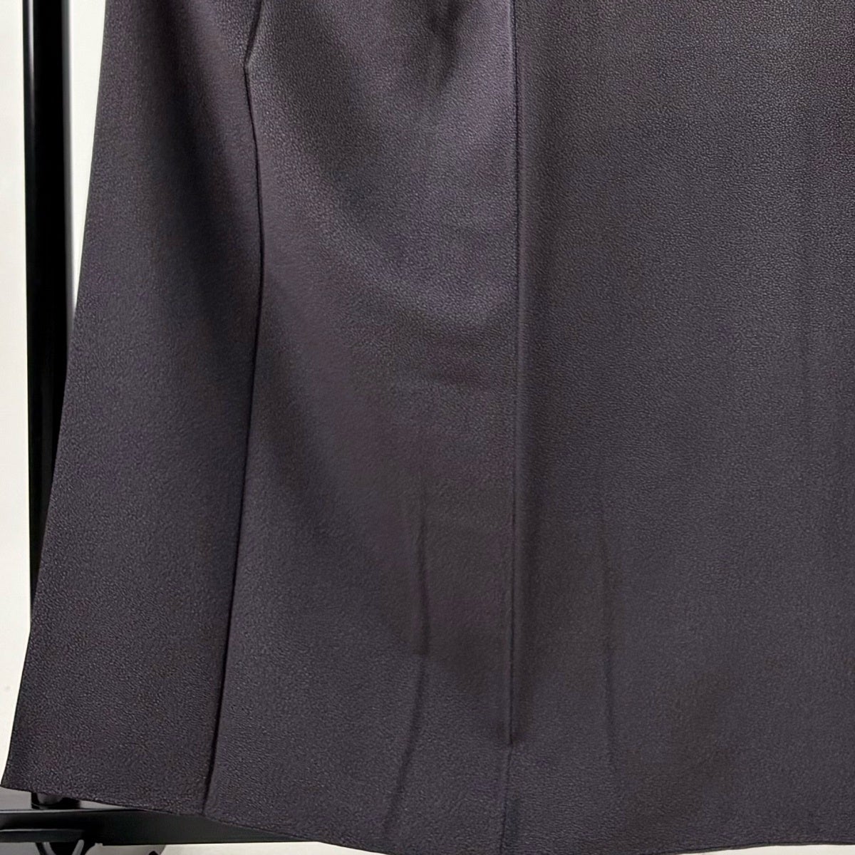 美品】 小紋 身丈160cm 裄丈65cm M 袷 幾何学 灰紫 正絹 優品｜中古
